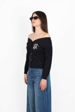 boat-neck-cardigan-with-pin