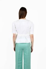 v-neck-blouse-with-bows