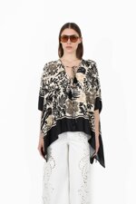 v-neck-blouse-with-ties