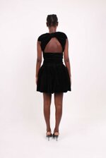 velvet-mini-dress-with-bow