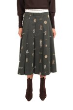 skirt-with-an-elasticated-waist-detail