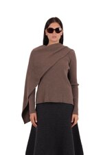 sweater-with-neck-panel
