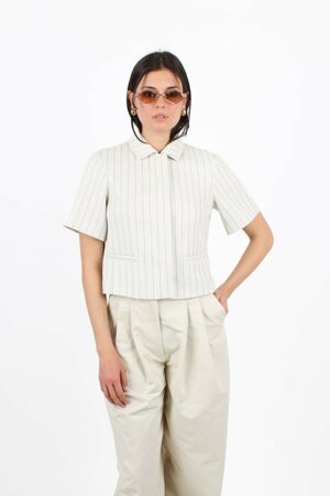 short-sleeve-striped-piquet-jersey-jacket