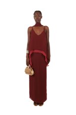 double-layer-maxi-dress-with-scarf-detail