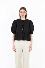 front-open-blouse-with-bows