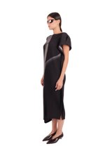asymmetrical-pleated-dress