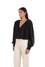 v-neck-blouse-with-voluminous-sleeves