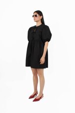 front-tie-dress