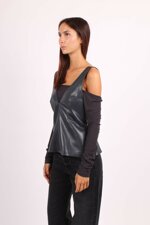 layered-leather-top-with-wool-bralette