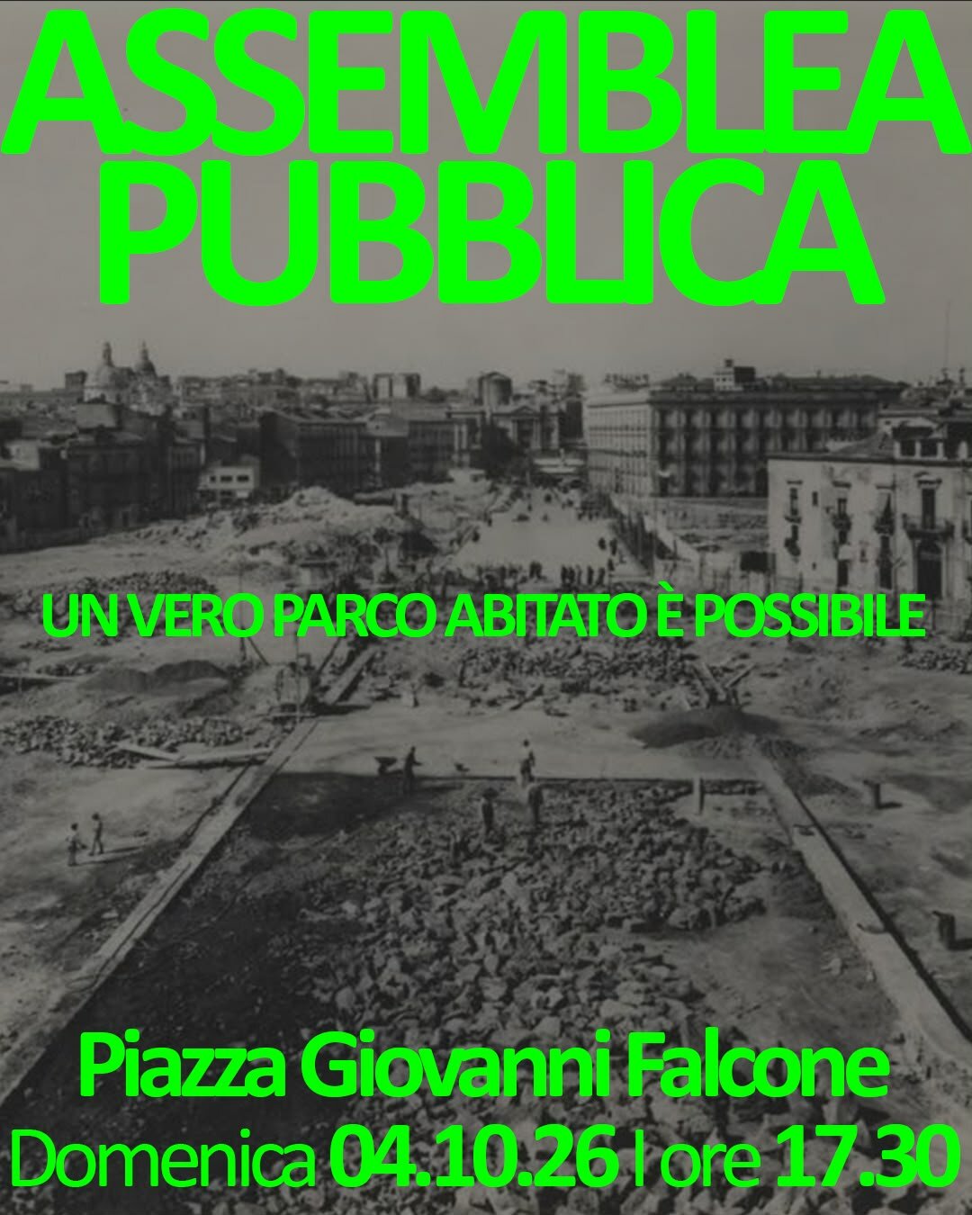 Catania, assemblea pubblica su Corso Martiri della Libertà: Catania, assemblea pubblica su Corso Martiri della Libertà: