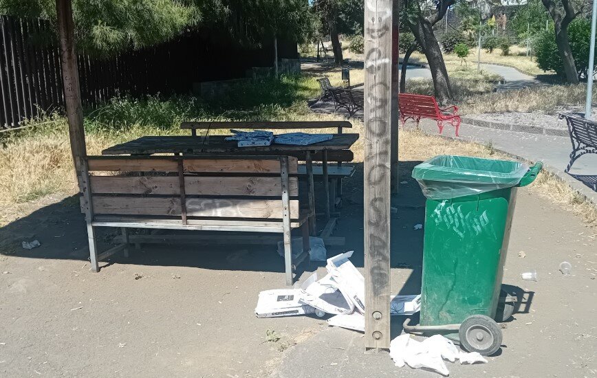 Parco dei Vicerè ostaggio degli incivili! Parco dei Vicerè ostaggio degli incivili!
