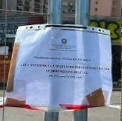 Cantiere di via Palazzotto: sequestrato.