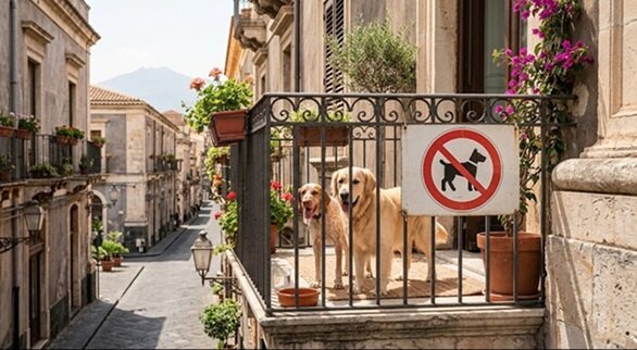 Tutela animali d'affezione: ordinanza sindacale vieta detenzione su balconi e terrazzi nelle ore più calde