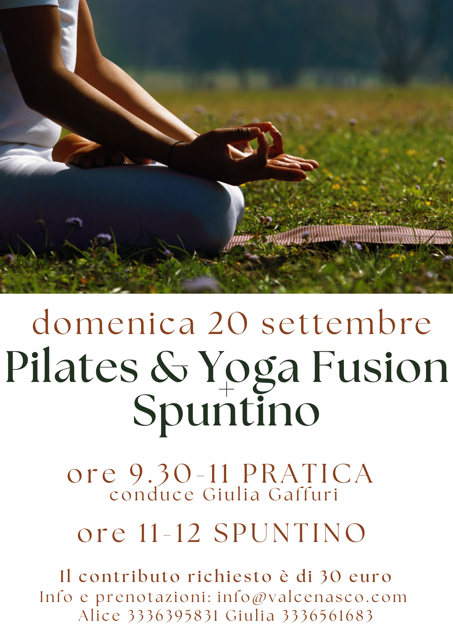 pilates e yoga fusion 20 settembre 26