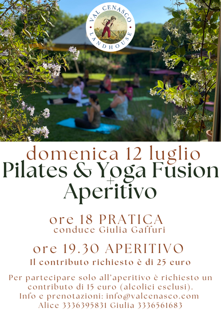 6 pilates&yoga fusion e aperitivo