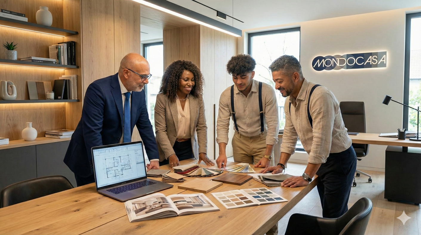 Team Mondo Casa, consulenza arredamento italiano in Germania e Svizzera dal 2009