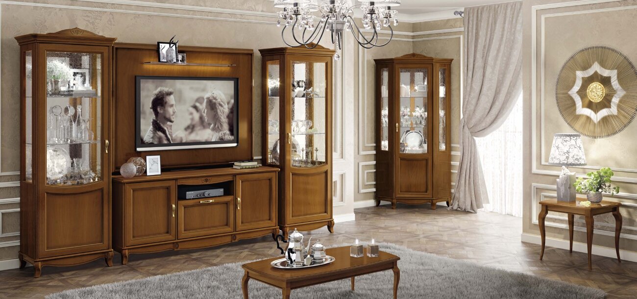 Sala da pranzo classica italiana Made in Italy, consegna e montaggio in Germania e Svizzera Sala da pranzo classica italiana Made in Italy, consegna e montaggio in Germania e Svizzera