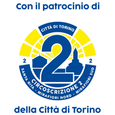 logo con il patrocinio - circ2 della citt� di torino