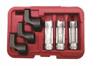 Set 6 chiavi esagonali aperte 1/2" per rimozione sensori gas di scarico, lambda ed EGT.