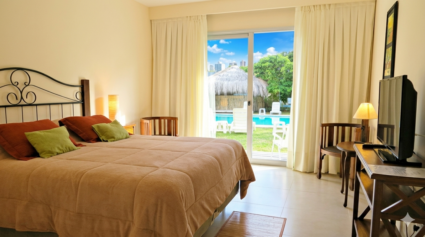 habitación hotel petiti chateau, punta del este