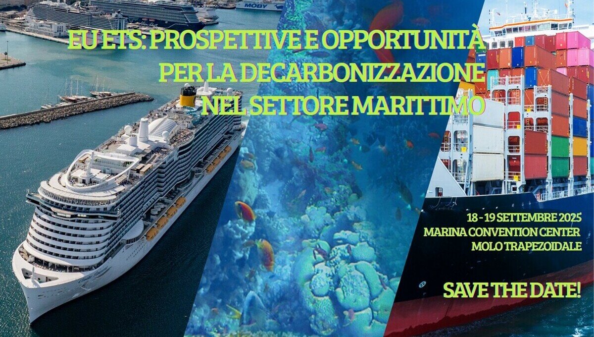 Trasporto marittimo, quote di emissione al 40% nel 2025 e al 70% nel 2026