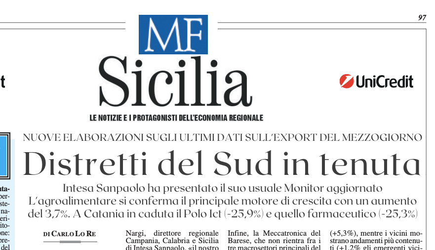 Sicilia sull&rsquo;orlo del baratro economico: l'analisi di Carlo Lo Re su Milano Finanza