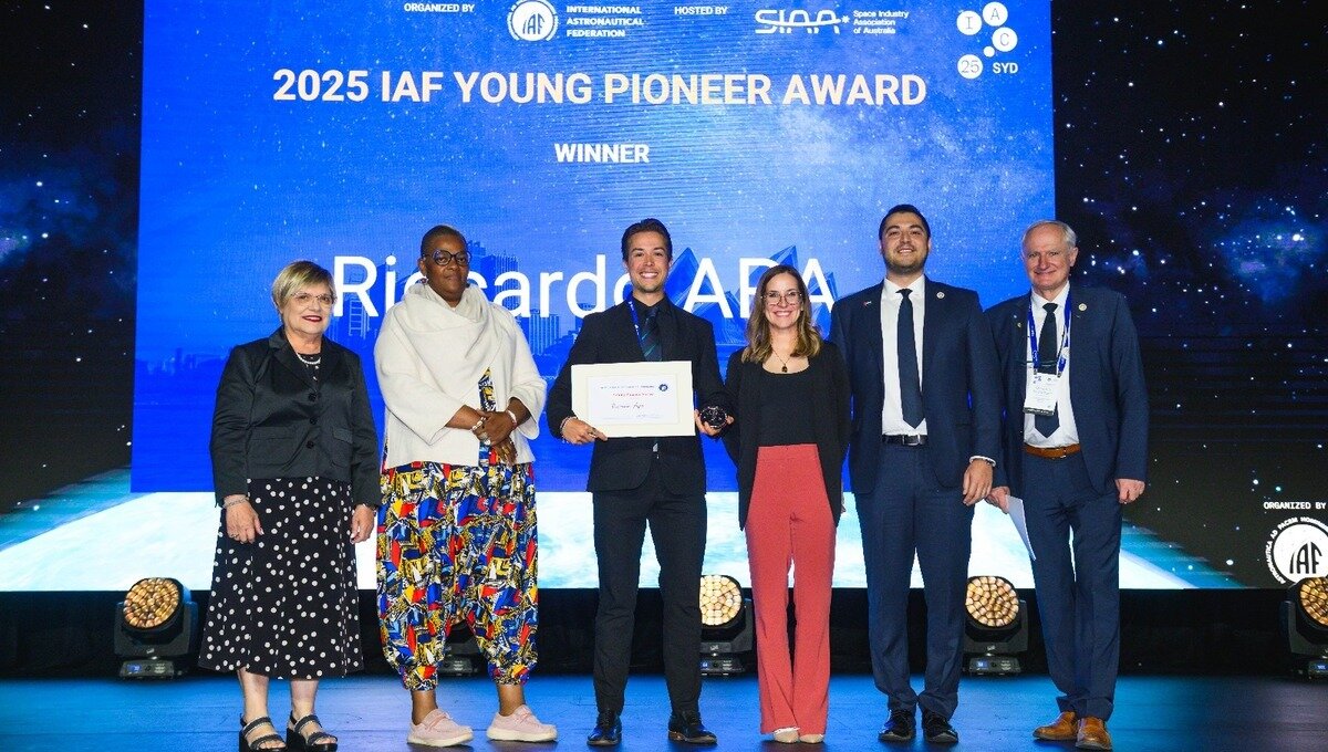 IAF Young Pioneer Award 2025 all&rsquo;ingegnere siciliano Riccardo Apa, fondatore di Astro