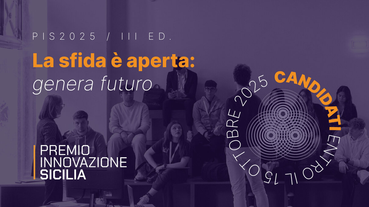 La Sicilia premia il futuro: aperte le candidature al Premio Innovazione 2025