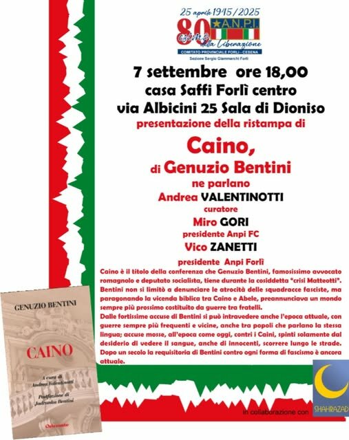 CAINO A FORLI' DOMENICA 7 NON MANCATE