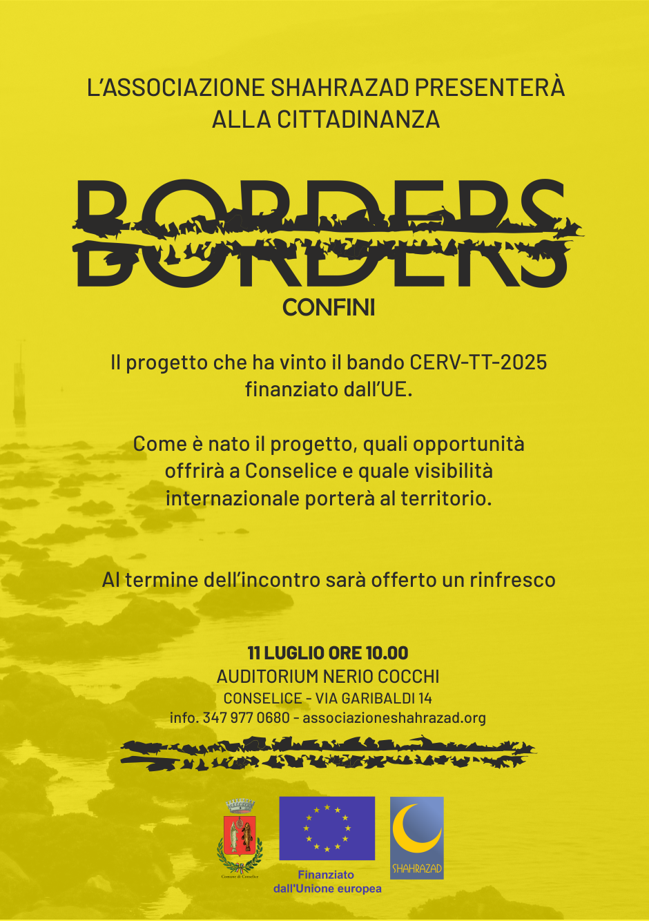 PRESENTAZIONE PUBBLICA DEL PROGETTO BORDERS L’associazione