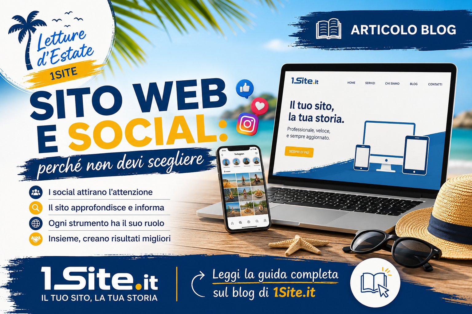 Social o sito web?