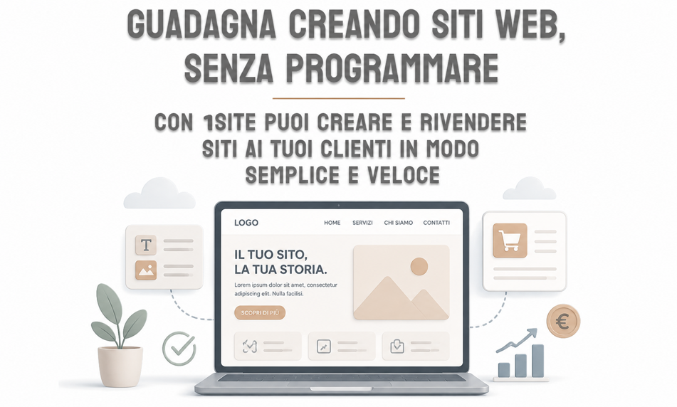 Freelance guadagna e rivendi sito web