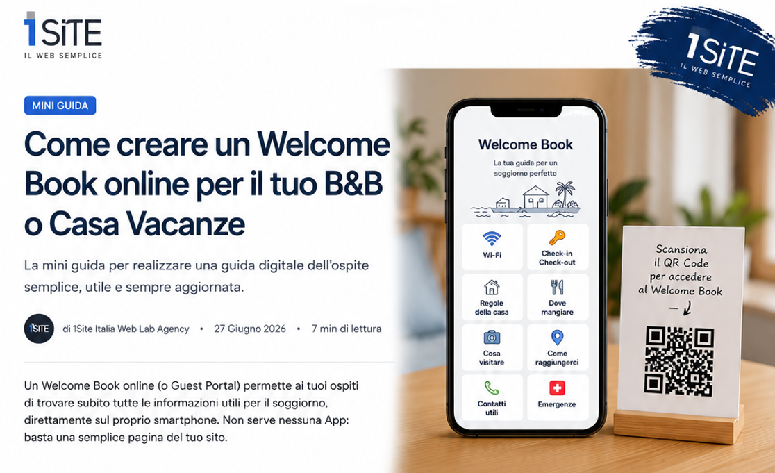Come creare un Welcome Book online per B&B e Case Vacanze | Guida completa