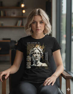 gemini ragazza maglia nera gods era