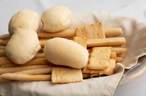 pane e grissini a cracker artigianali
