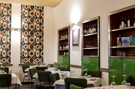 angolo enoteca del ristorante Crocetta