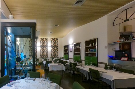 Ristorante Crocetta sala e ingresso