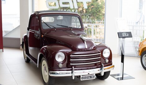 Fiat Topolino veicolo storico restaurato