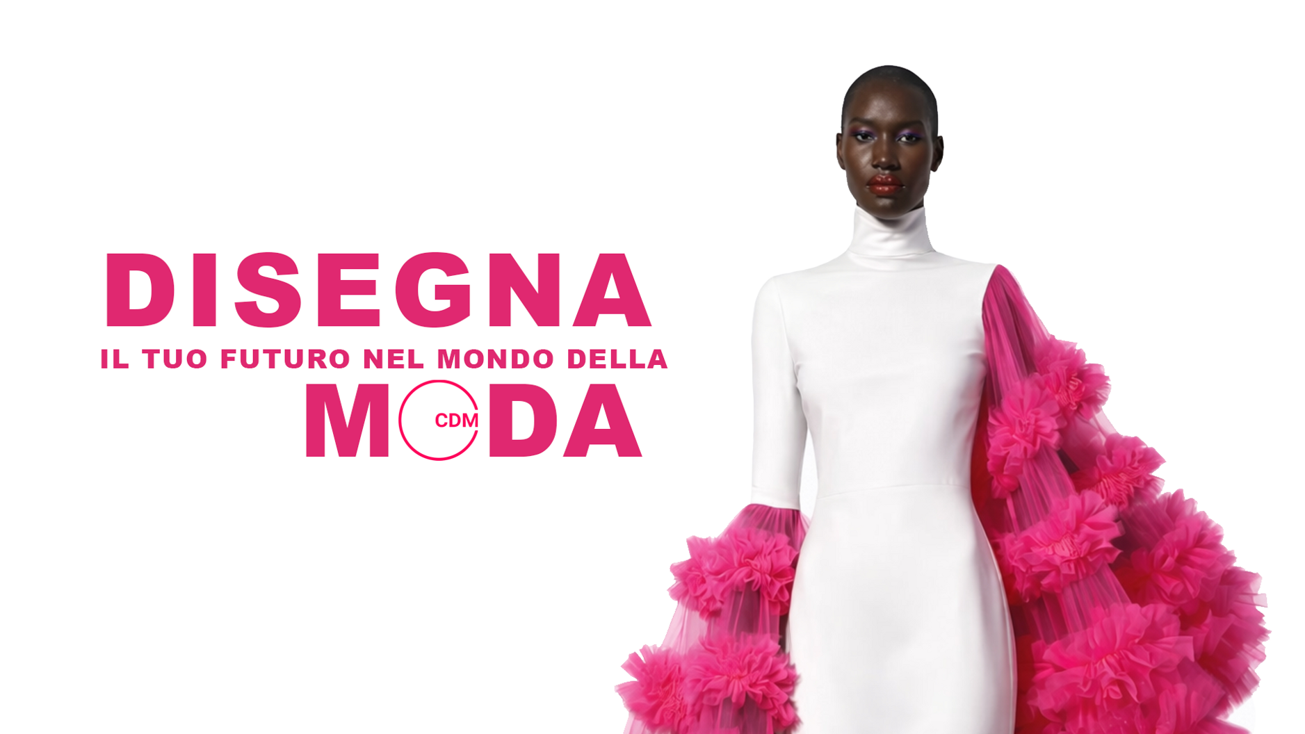 Fashion education enrollment 2025/26 with mannequin and student in Catania Academy