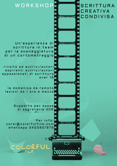locandina scrittura creativa
