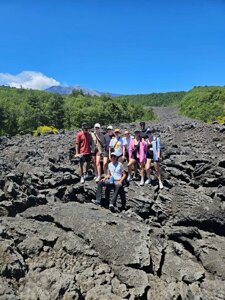 Private guided tour on Mount Etna exploring the 2002 lava flow with an expert volcanic guide.