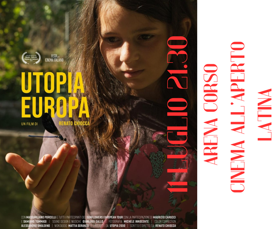 🎬 Utopia Europa in anteprima a Latina: l’11 luglio proiezione all’Arena del Cinema Corso