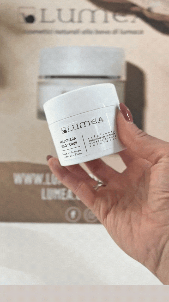 lumea cosmetici maschera viso scrub