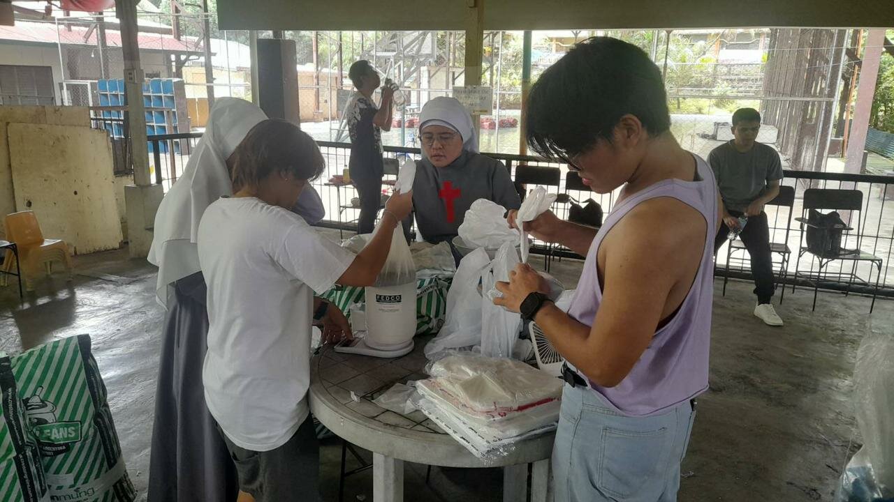 CADIS con VPHCS nell'epicentro del terremoto di Bogo, Filippine