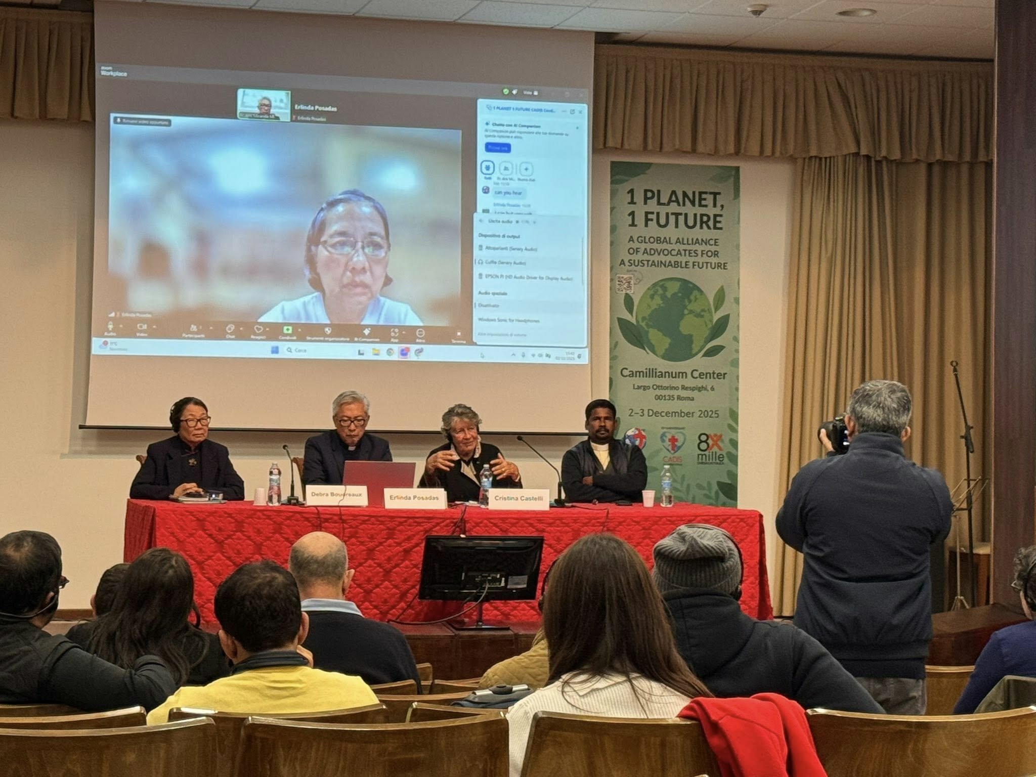 “Un pianeta, un futuro”: i leader della società civile globale si riuniscono a Roma per la conferenza internazionale su un futuro sostenibile e resiliente