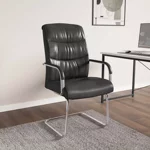 sedia-imbottita-in-similpelle-nera-con-struttura-in-metallo-sedia-da-ufficio-poltrona-da-ufficio-moderna