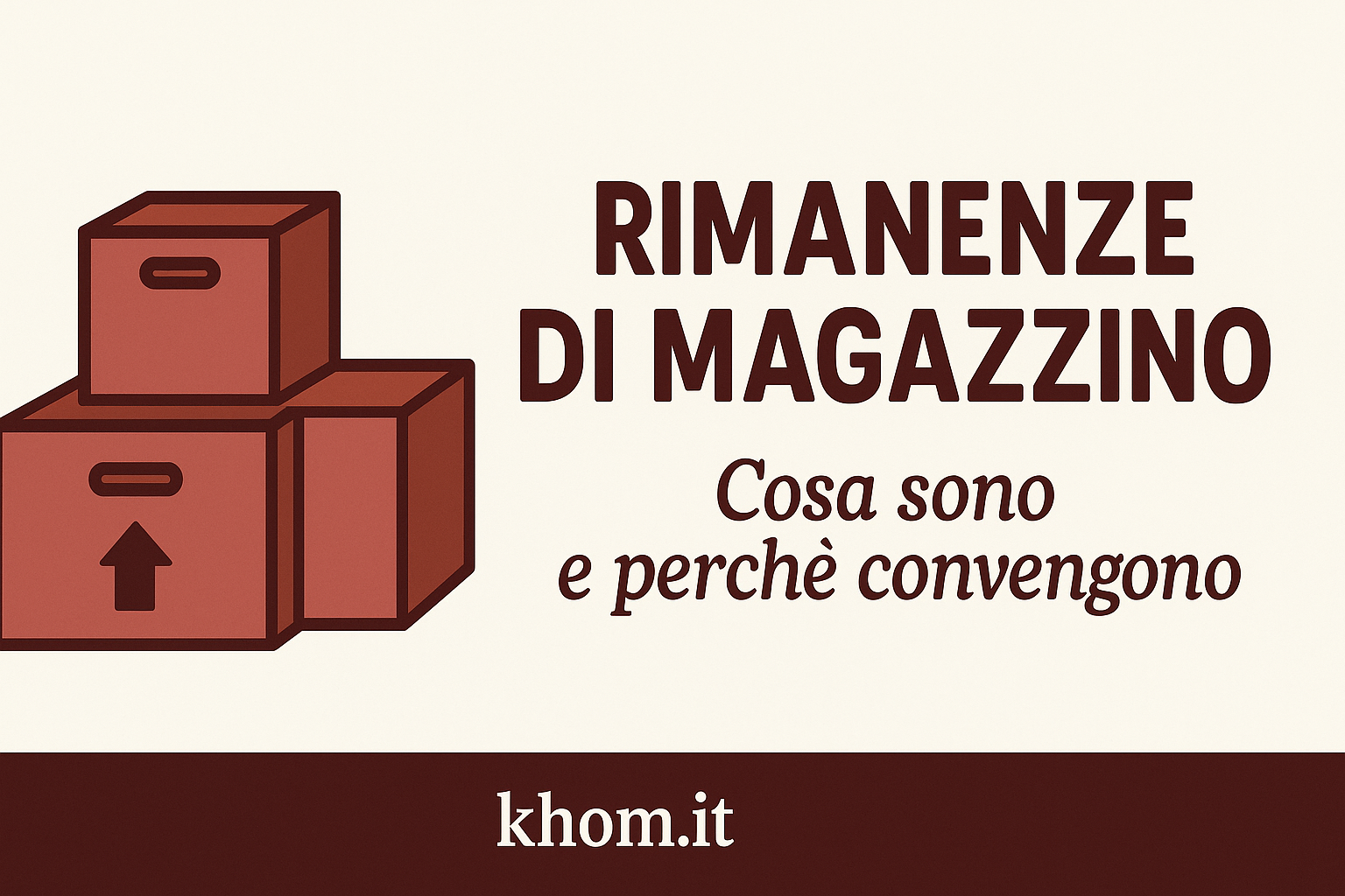 Rimanenze di magazzino: cosa sono e perché convengono