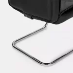 sedia-imbottita-in-similpelle-nera-con-struttura-in-metallo-sedia-da-ufficio-poltrona-da-ufficio-moderna