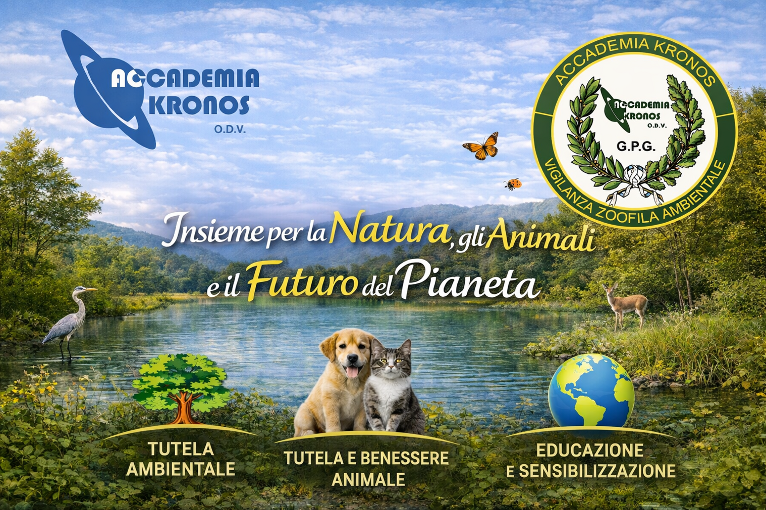 insieme per la natura e gli animali