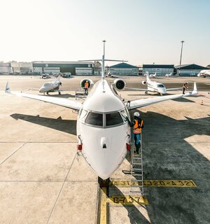 All_Flying_Services Milan Linate Linate_Prime